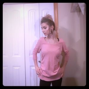 Pink Sweater Top